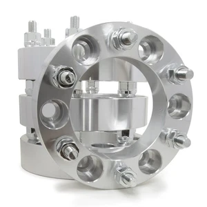 4 Wheel Adapters 6x5.5 To 6x135 1.5" 14x2 Studs Six Lug Chevrolet To Ford - Picture 1 of 2