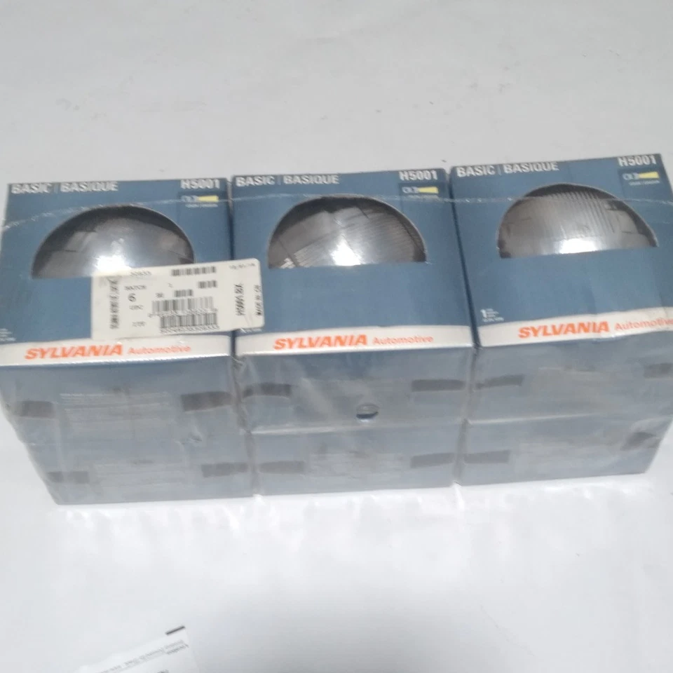 Paquete de 6 bombillas de faros de haz sellado básico Sylvania H5001 Foto 1 de 2