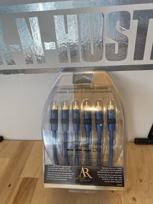 AR ACOUSTIC RESERACH 6 FT AUDIO/VIDEO RCA APO61 NEW SEALED PACKAGE - Image 1 of 4