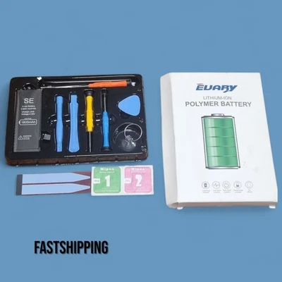 iPhone SE 5SE/SE1 Replacement Battery Premium Quality 1800 MAH Adhesive Tool Kit - Image 1 of 4