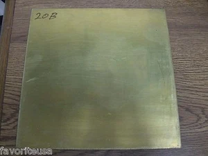 HOJA DE LATÓN CALIBRE 22 12" X 12" X 0,025" (0,64mm) - Imagen 1 de 1