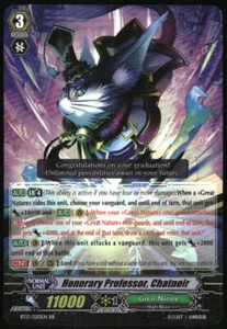 CardFight!! Vanguard - Honorary Professor, Chatnoir 2014 BT13/020EN RR - Picture 1 of 2