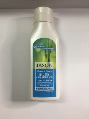 JASON Thicken & Restore BIOTIN + Acondicionador de ácido hialurónico 16 oz (NUEVO) Foto 1 de 2