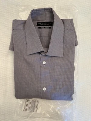 The Men’s Store Bloomingdale’s Slim Fit 16 32/33 - Púrpura Foto 1 de 4