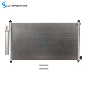 A/C AC Condenser Unit For 2013-18 Acura ILX 2012-2015 Honda Civic Aluminum Drier - Picture 1 of 7