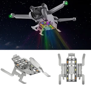 LED Light Extended Foldable Landing Gear for DJI Mini 3 Pro Drone Accessories - Picture 1 of 12