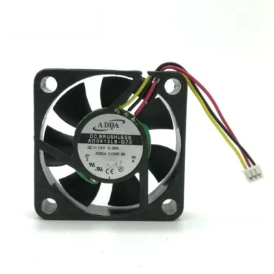 ADDA AD0412LB-G73 4010  40mm DC 12V 0.08A silent dual ball bearing cooling fan - Image 1 of 2