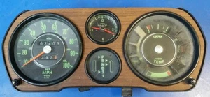 Audi 100 LS 1976 VDO cuadro de instrumentos velocímetro mph medidores temperatura de combustible automático - Imagen 1 de 8