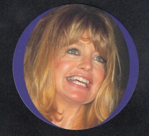 GOLDIE HAWN Rare c.1999 British Game Card
