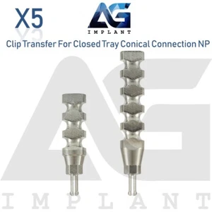 5 Clip Transfer für geschlossene Schale NP schmale Plattform konische Verbindung 9mm/15mm - Bild 1 von 5