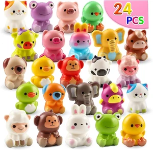 Party Gastgeschenke für Kinder 24 STCK. Tier Quetschspielzeug, Goodie Bag Stuffers für Kinder, Pin - Bild 1 von 6