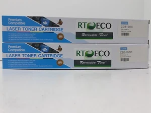 2 pezzi compatibili con modelli GG579 CT200544 ciano per Dell 5100 e 5100cn - Foto 1 di 4