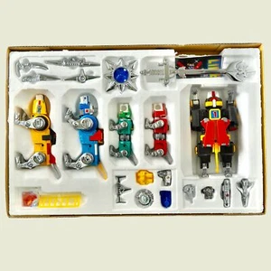 Lionbot 1980 Chogokin Die-cast Metal 5-in-1 Golion Robot Set (Taiwan Version) - Picture 1 of 7