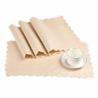 Irregular Place Mats Water Resistant Placemat For Dining Table Hotel Restaurant