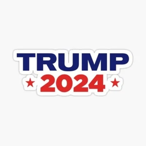 TRUMP 2024 president Sticker laptop/ tumbler / wall sticker - Picture 1 of 1