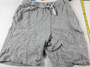 Childrens Place Sweat Shorts Large Gray Waist Unstretched 22" Hips 32" Inseam 7" - Picture 1 of 4