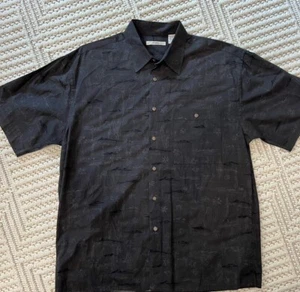 Campia Moda Herren Kurzarm Hawaiihemd mit Knopfleiste Large - Bild 1 von 6