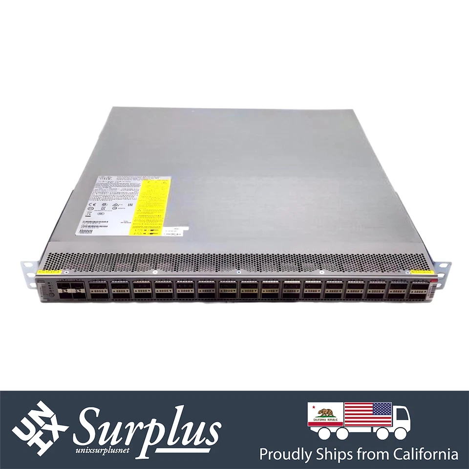 Conmutador QSFP 40GbE defectuoso 32 puertos Cisco Nexus Enterprise capa 3 VLAN G3D Foto 1 de 4