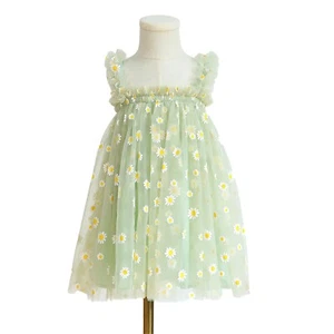 Tulle tutu dress Green baby tulle dress Flower girl dress Toddl girls tutu dress - Picture 1 of 9