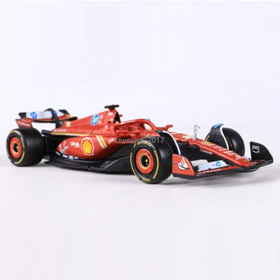 1:43 Ferrari SF-24 Model Toy Car Diecast Toy Vehicle 2024 F1 Charles Leclerc 16 - Image 1 of 4