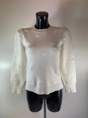 Ladies New Ex TU Ivory Jumper Size 8 10 12 14 16 18 20 22 24 RRP £22 - Image 1 of 4