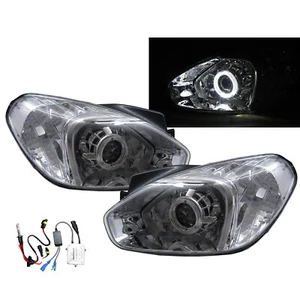 Attitude MC MK1 05-11 4D Guide LED Halo Headlight Chrome V1 for DODGE LHD - Picture 1 of 7