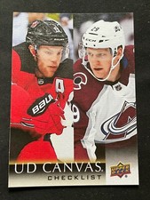 2018-19 UD Canvas Series 1 Insert Cards, U-Pick