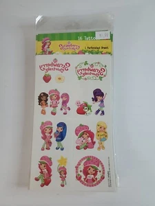 (lot of 15) 2012 Retro Strawberry Shortcake Temporary Tattoos Party Souvenir - Picture 1 of 4