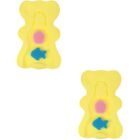 2 PCS Baby Bath Mat Sponge Newborn Sponges for Bathing Infant Floating Cushion