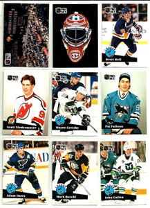 1991-92 PRO SET CC ENGLISH COMPLETE 9 CARD INSERT SET Falloon Niedermayer SP RC - Picture 1 of 1