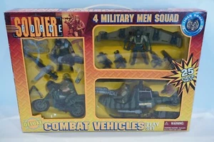 SOLDIER FORCE TIGER SQUAD 4 MILITÄR MÄNNER KAMPFFAHRZEUGE SPIELSET CHAP MEI NEU - Bild 1 von 12