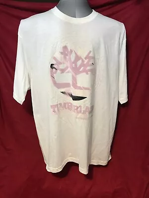 Timberland Boot CoMen's Short Sleeve T Summer 3 Embossed Shirt Loose Fit XL NWOT - Image 1 of 4