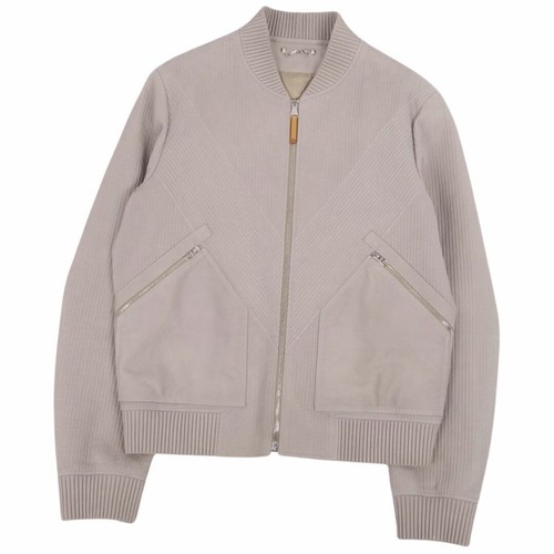 LOUIS VUITTON（LV） Louis Vuitton blouson giacca pelle bomber pelle di vitello capispalla usato0