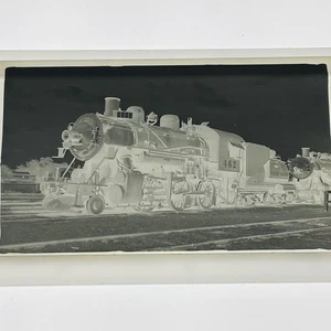 Railroad Negative Texas & New Orleans TNO #462 2-6-0 M-10 McAllen, TX 4/17/52 - Picture 1 of 2