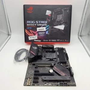 ASUS ROG Strix B550-F Gaming Motherboard, AMD AM4 Zen 3 Ryzen 5000 -NOT WORKING- - Zdjęcie 1 z 6