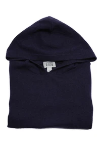 Autumn Cashmere Kids Girls Wool Blend Hooded Pullover Sweater Purple Size 12 - Picture 1 of 6