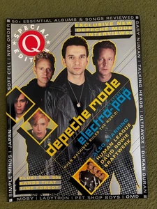 Q MAGAZINE - SYNTHPOP ELECTROPOP SPECIAL DEPECHE MODE NEW ORDER HUMAN LEAGUE ETC - Picture 1 of 1