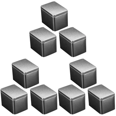  3 Pack Tee Aufbewahrung Lose Metallbox Klein Geschenkboxen Teebehälter - Bild 1 von 4