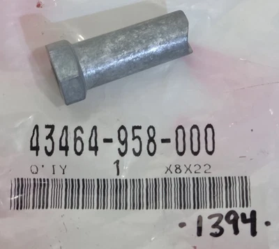 1 tuerca de ajuste de freno genuina Honda CR 60 R 1983-1984 CR60 OEM 43464-958-000 NUEVA Foto 1 de 2