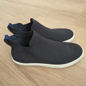 Rothys Chelsea Boots Womens Size 10.5 Black Classic Everday No Insoles - Picture 1 of 7