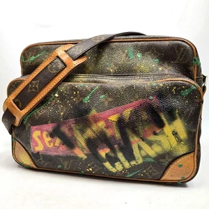 LOUIS VUITTON Monogram Nile GM Schultertasche Crossbody Leder Braun Echt Gut - Bild 1 von 18