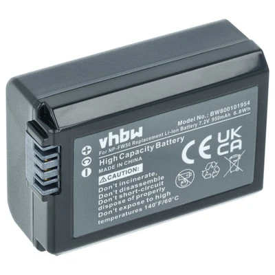 Battery for Sony Alpha SLT-A35Y SLT-A37 SLT-A35B SLT-A35K SLT-A55 950mAh - Image 1 of 4