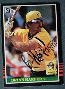 Pittsburgh Pirates Brian Harper signed autographed 1985 Donruss baseball card -- - Picture 1 of 1