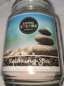 Living Colors Velas 18 OZ Tarro de Vidrio y Tapa Elige Tu Favorito de 22 Aromas - Imagen 1 de 13