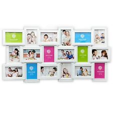LARGE 18 MULTI PHOTO FRAME LOVE FAMILY FRIENDS COLLAGE HOME WALL PICTURE ALBUM