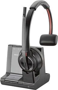 POLY Savi 8210-M DECT Wireless Headset Mono Single Ear Office Headset 8D3J8AA - Afbeelding 1 van 6