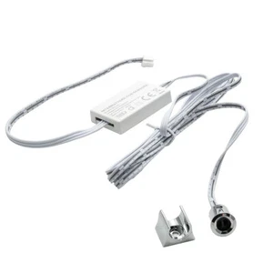 Sensore di movimento interruttore per strip led armadi con alimentatore 12V 24V - Foto 1 di 6