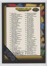 1991 Wild Card Checklist 100 Stripe Cards 41-80 #158