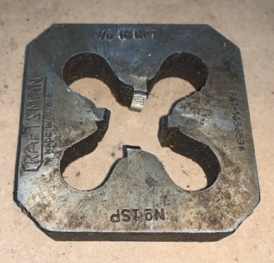 ⅜"-18 NPT Craftsman Pipe Threader Die - Image 1 of 4
