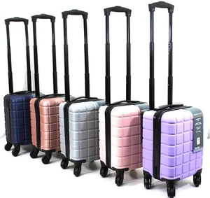 ABS HARD SHELL 40X20X25CM UNDER SEAT CARRY ON TRAVEL RYANAIR LUGGAGE WHEEL CASE - Picture 1 of 44